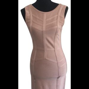 Nude Bebe Bandage Dress